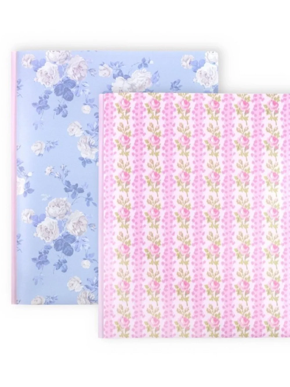 LoveShackFancy Pastel Pink Quilted Backpack with Floral Stationery Set